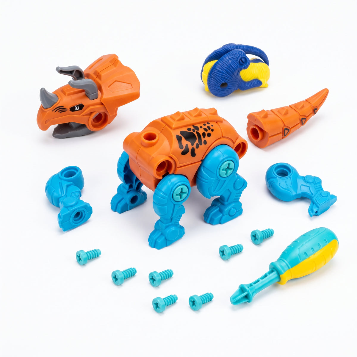 Bloques de construcción de dinosaurios
