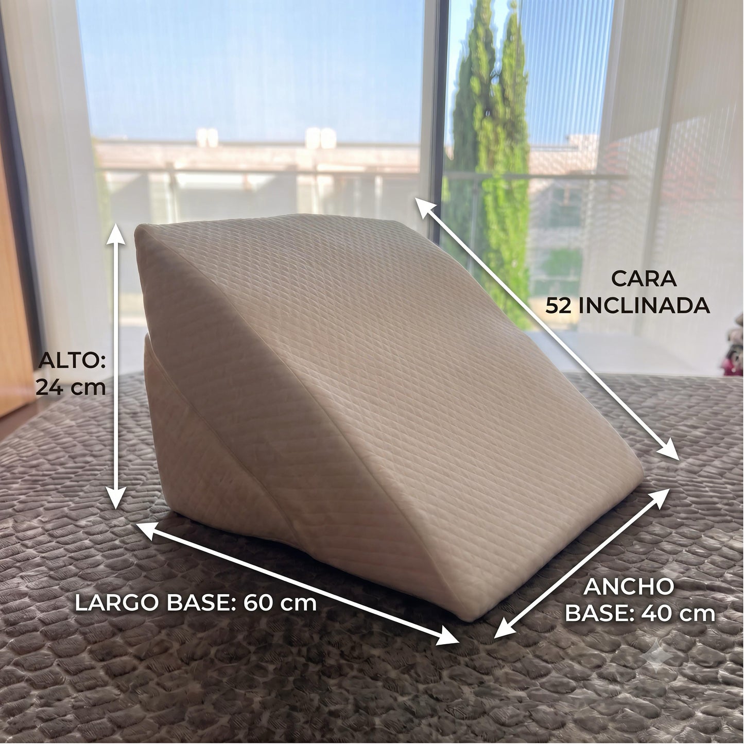Almohada Triangular Multiposición
